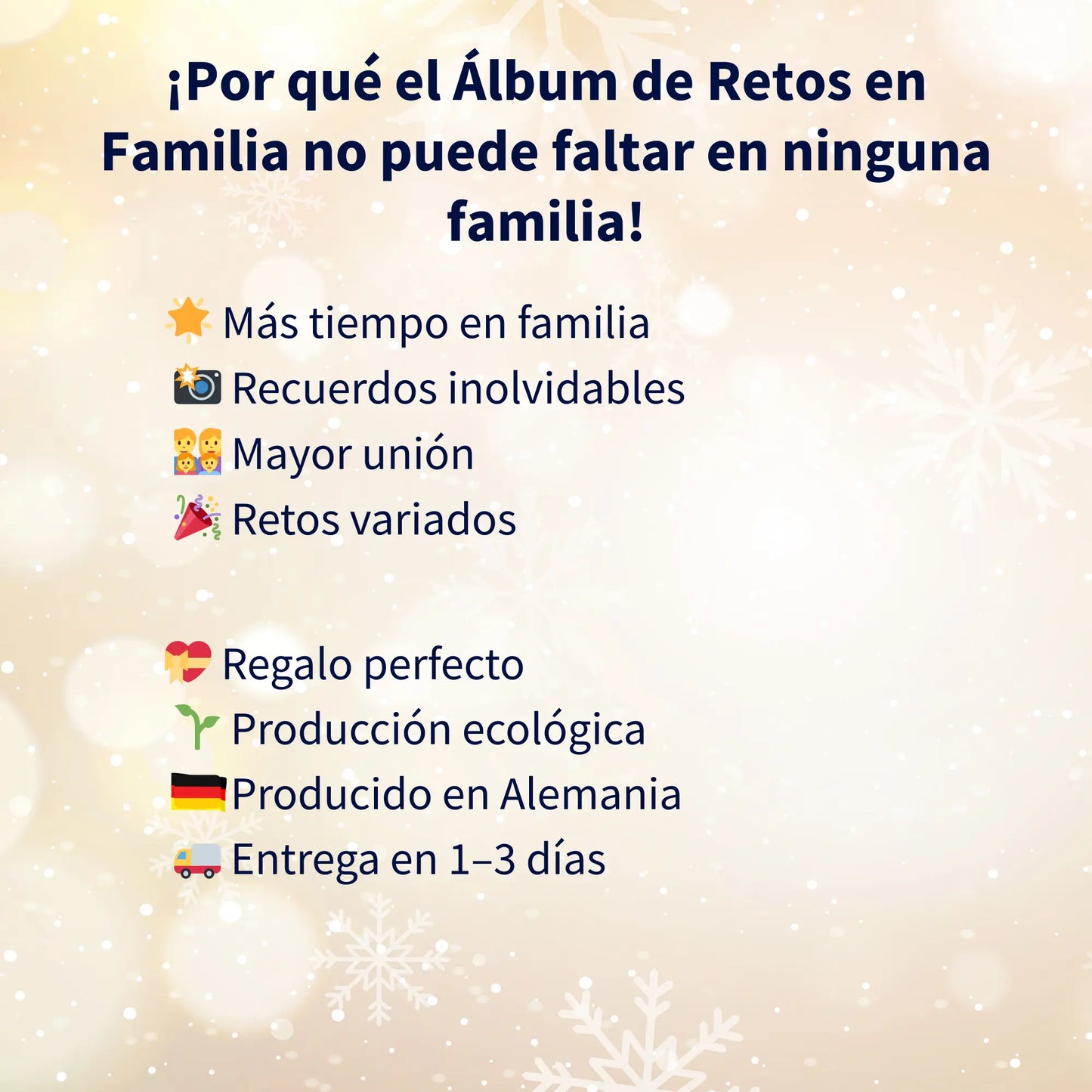 Álbum de Retos en Familia